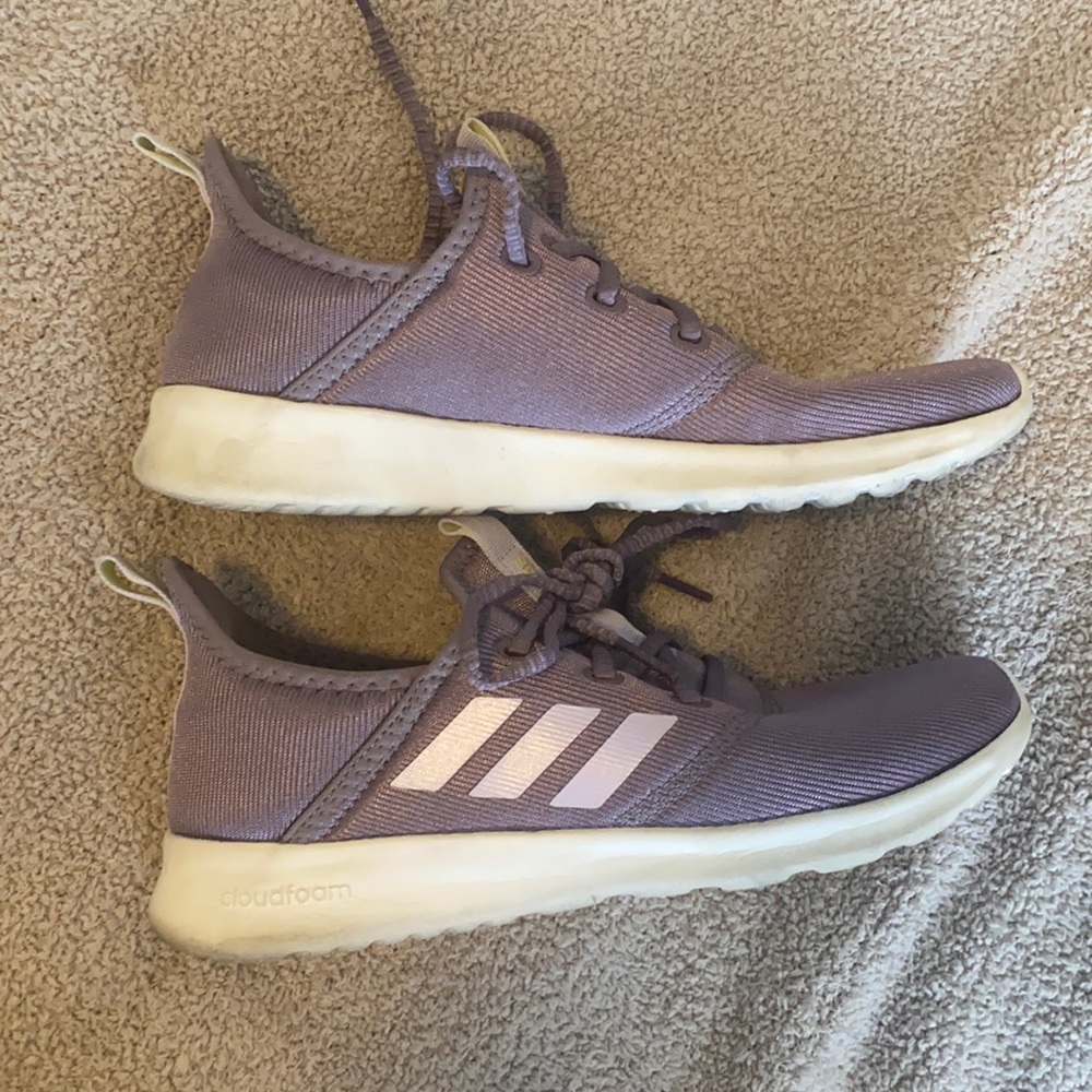 Gently Used Purple Cloud Foam Adidas